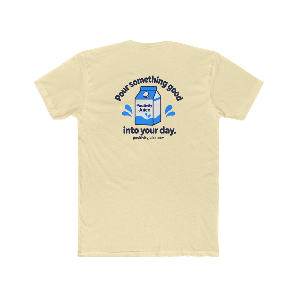 Pour Something Good Tee — Light Cream