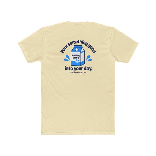 Pour Something Good Tee — Light Cream