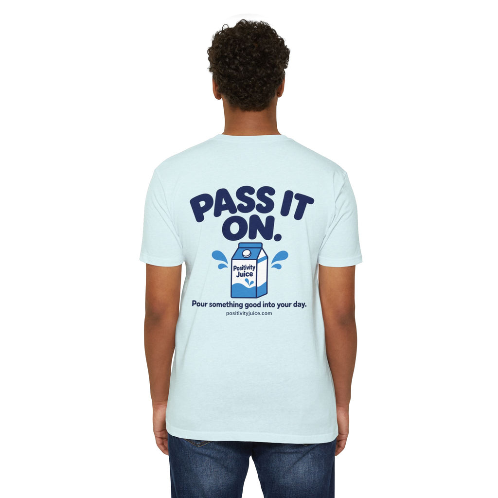 Pass It On Tee — Ice Blue