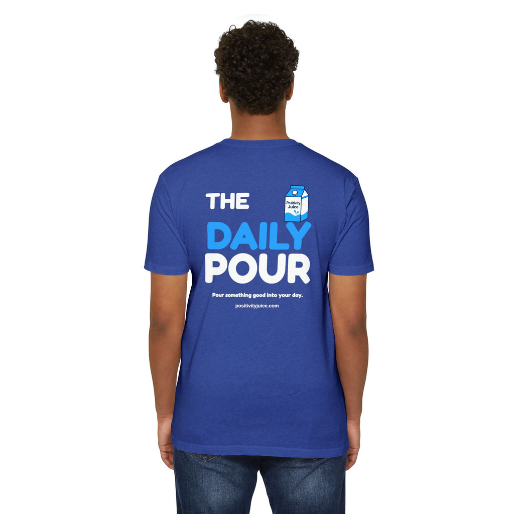 The Daily Pour Tee | Royal Blue