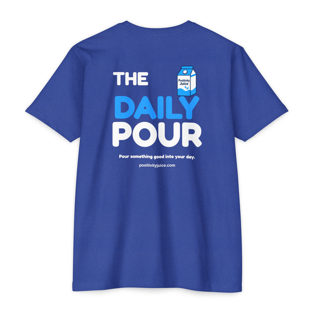 The Daily Pour Tee | Royal Blue