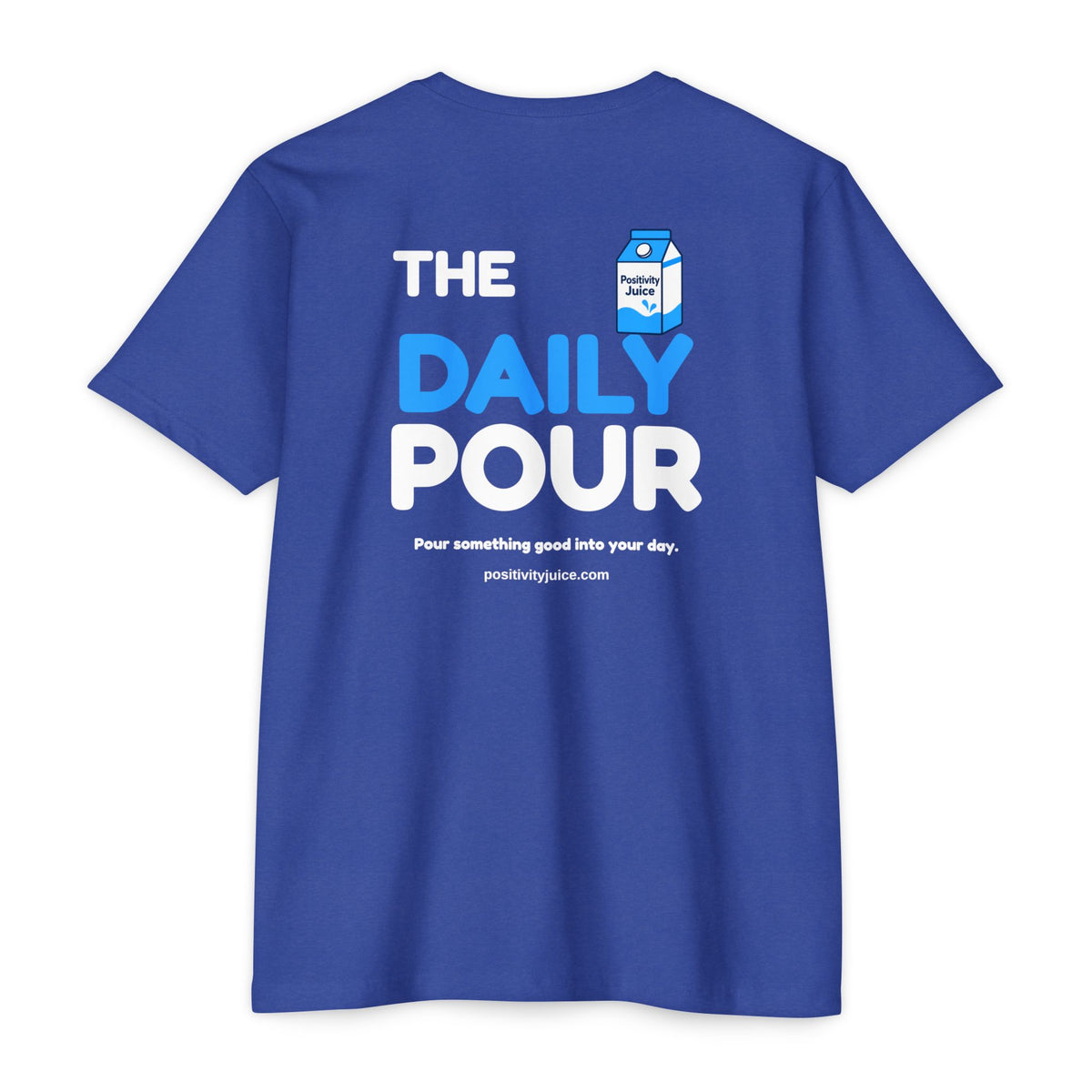 The Daily Pour Tee | Royal Blue