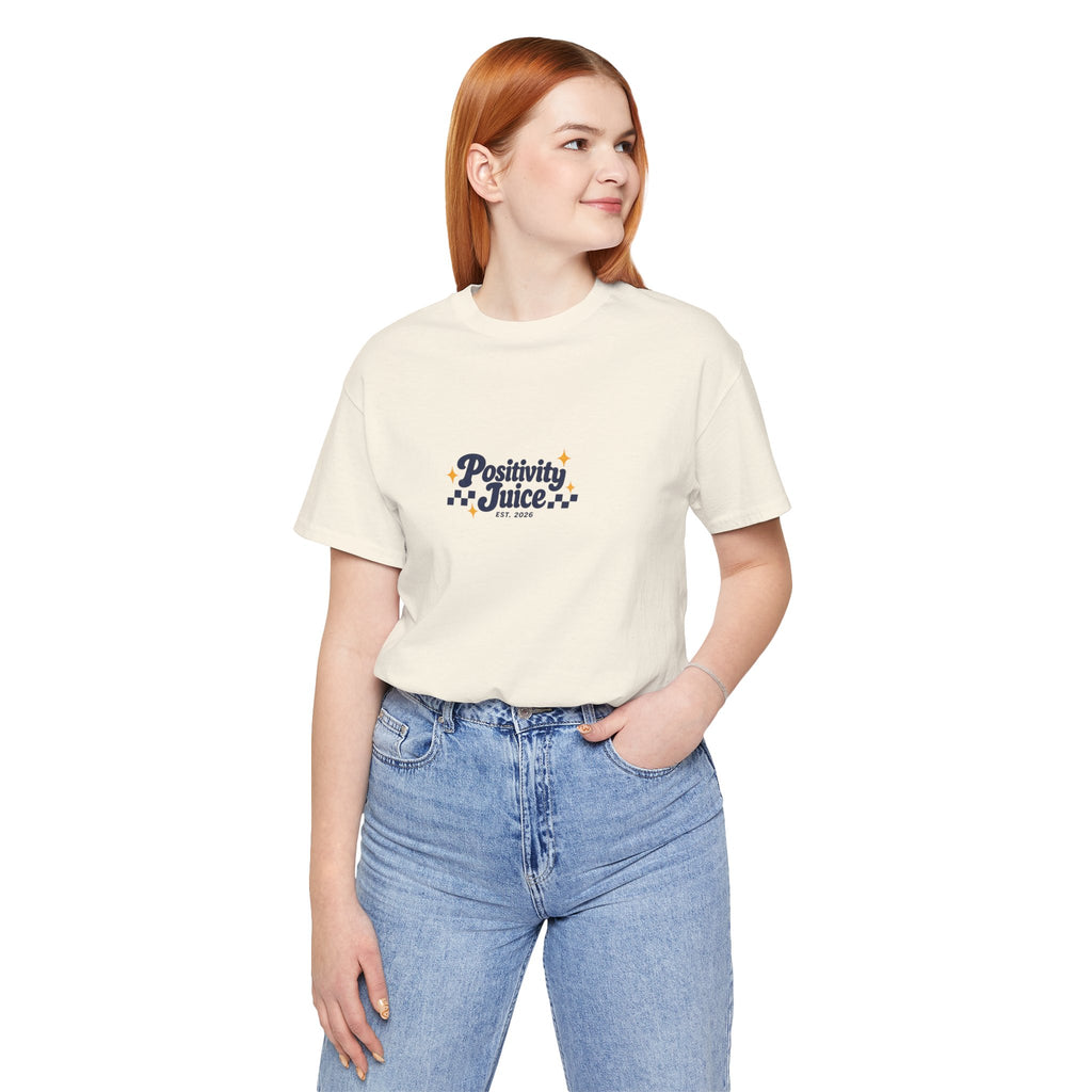Good Energy Tee, Natural Cream