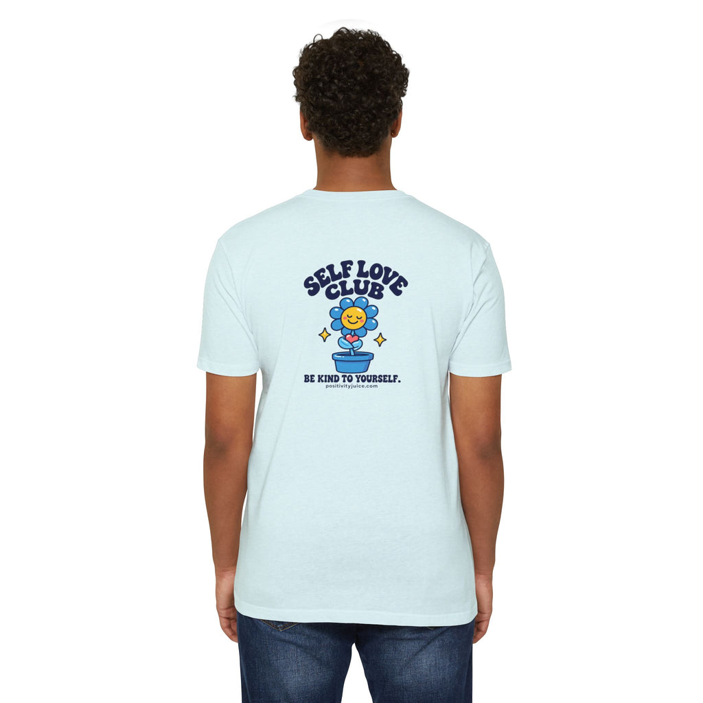 Self Love Club Tee | Ice Blue