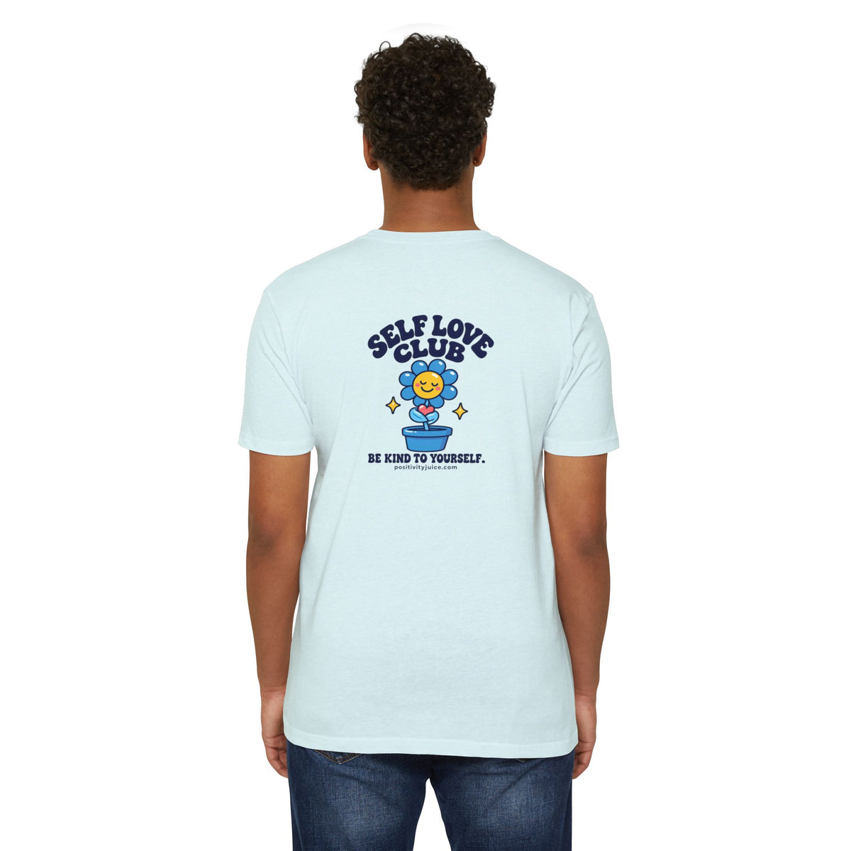 Self Love Club Tee | Ice Blue