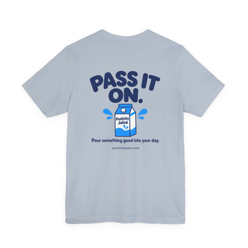 Pass It On Tee — Ice Blue