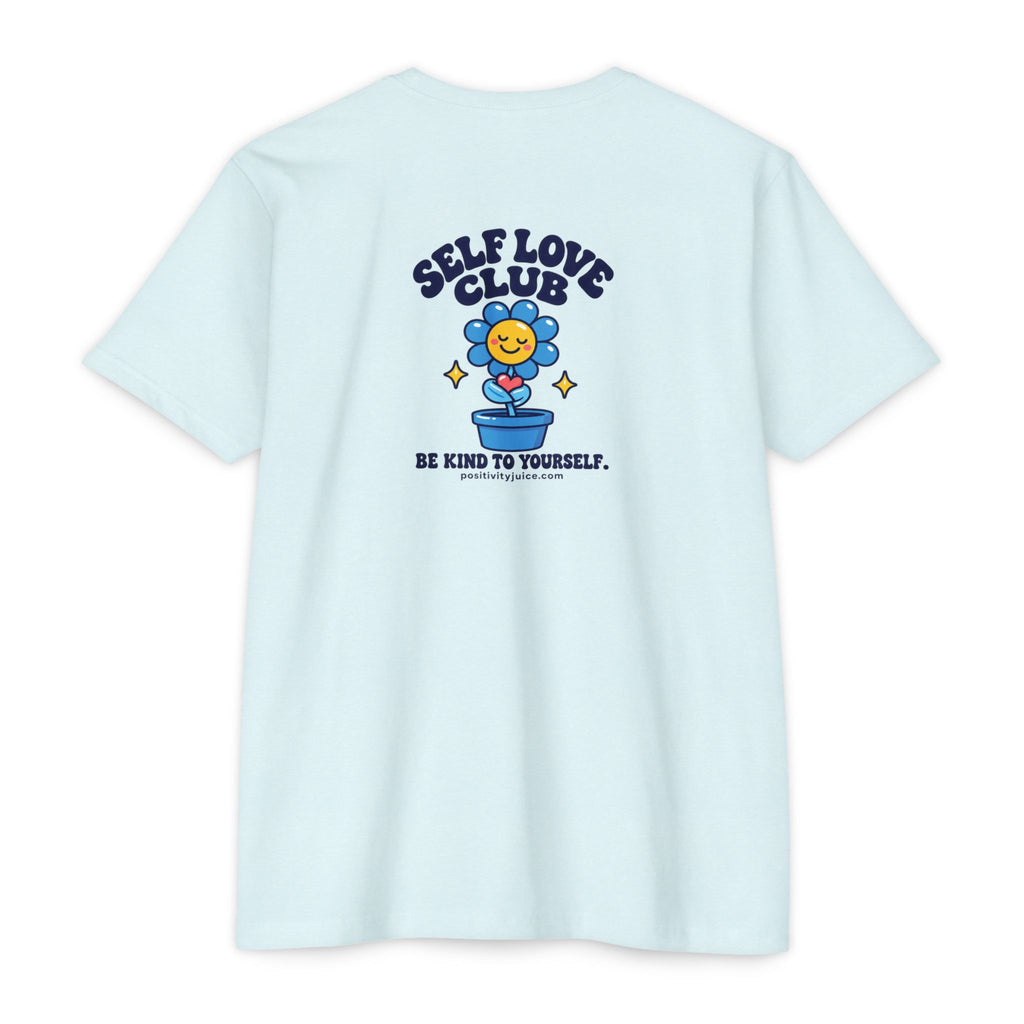 Self Love Club Tee | Ice Blue