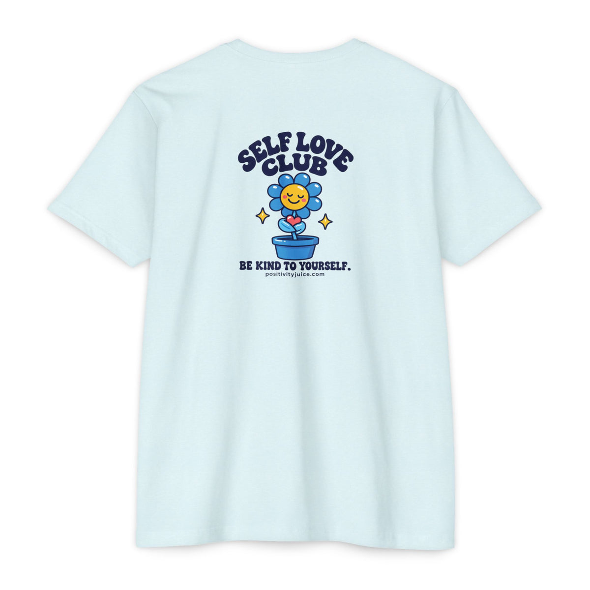 Self Love Club Tee | Ice Blue