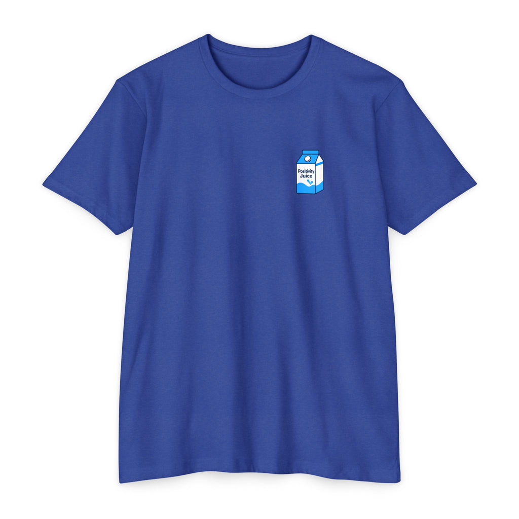 Still Growing Tee, Royal Blue by Positivity Juice