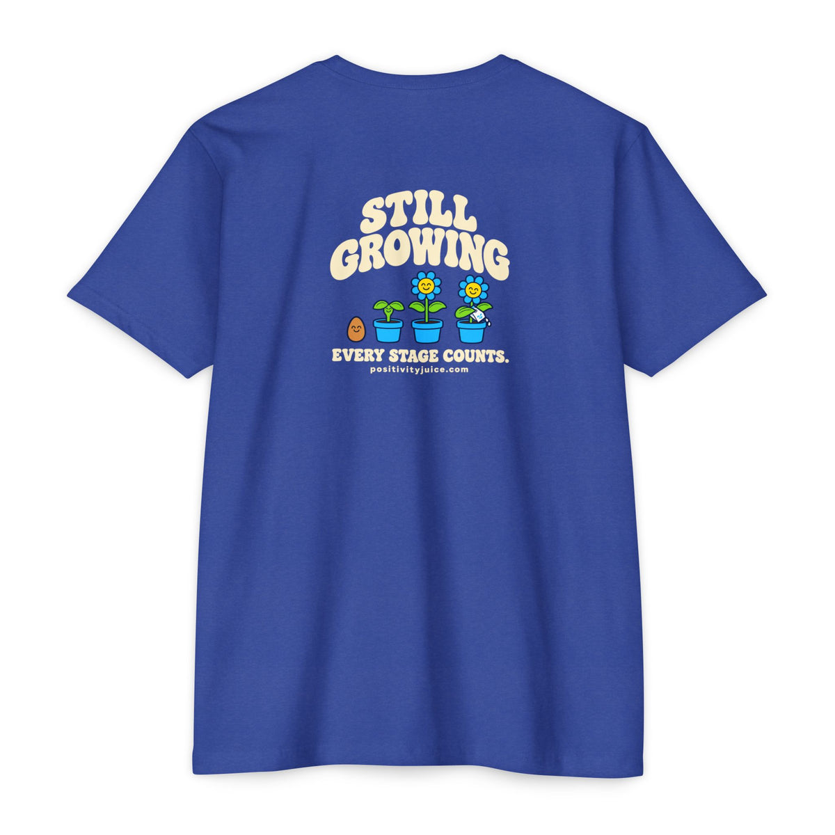 Still Growing Tee | Royal Blue