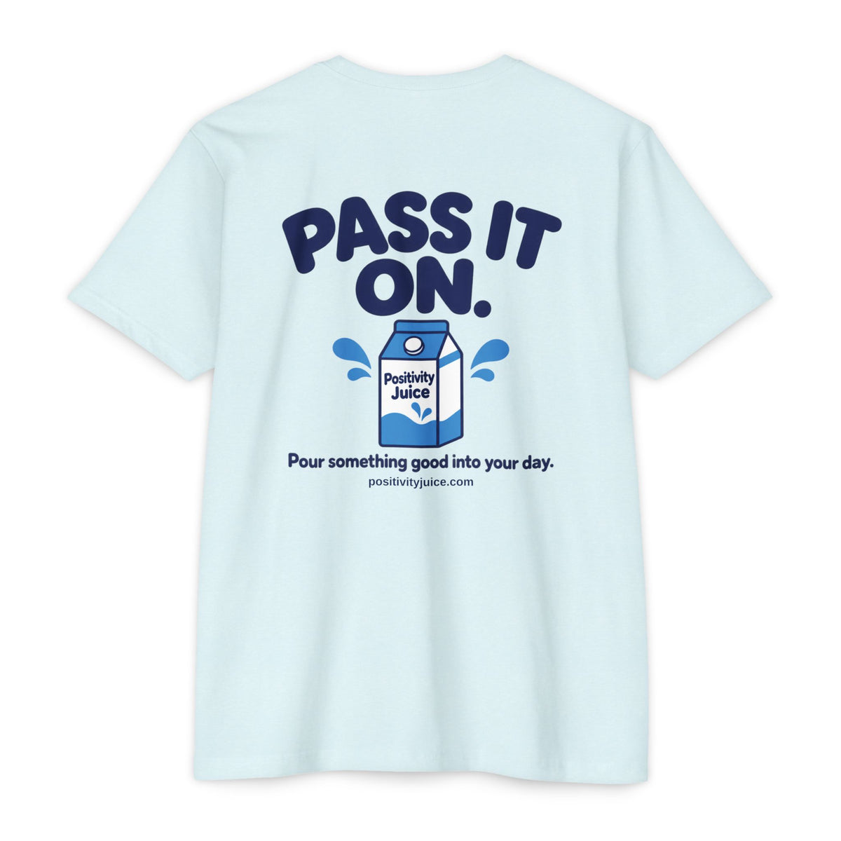 Pass It On Tee — Ice Blue