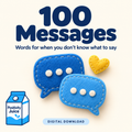 Preview of 100 Messages for When You Do Not Know What to Say