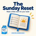 Preview of The Sunday Reset Kit worksheet